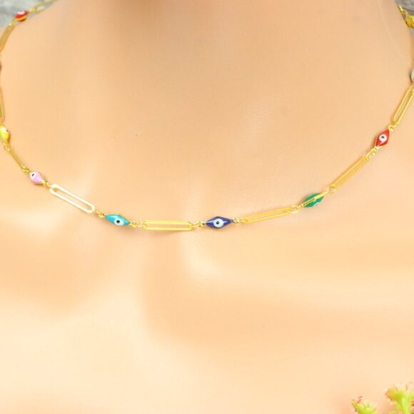 "Minimalist Necklace – Timeless, Elegant Jewelry for Her, MAR091396 - Picture 10 of 10